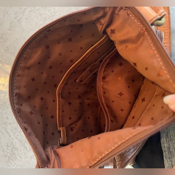 Fossil leather cross body bag - Picture 4 of 4